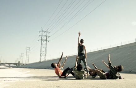Dancers in the Concrete of the Los Angeles River
