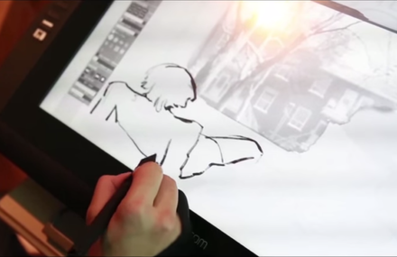 DARAN : Une performance live entre musique et dessins animés sur vidéo