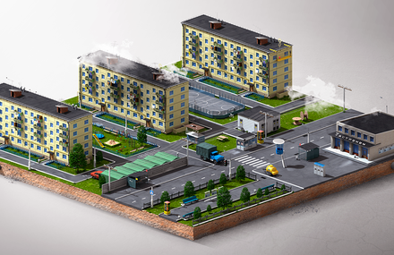 Microdistrict 3D