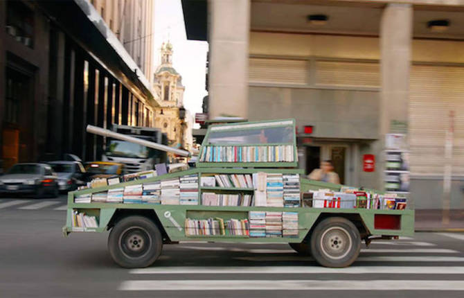 Free Books Library in a Tank