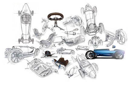 Bugatti T35 2.0 by Hugo Michael