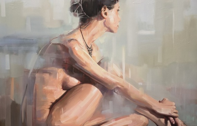 Nude Painted Portraits by Johnny Morant