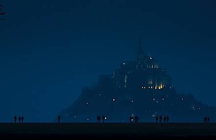 La marée du siècle au Mont-Saint-Michel