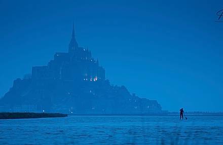 La marée du siècle au Mont-Saint-Michel