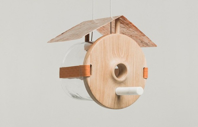 Wooden Oli-Bird House