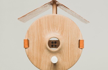 Wooden Oli-Bird House