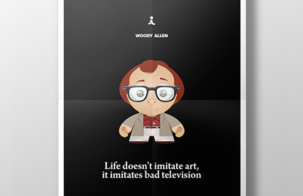 Cartoonish Illustrations Of Pop Culture Icons