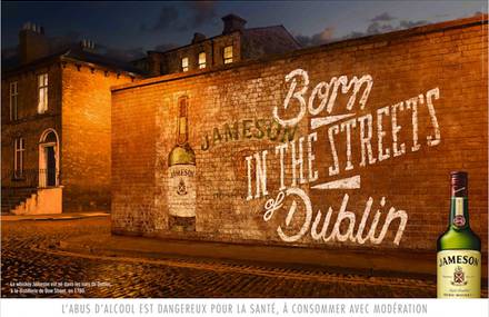 Jameson affiche ses racines dublinoises dans une nouvelle campagne de publicité
