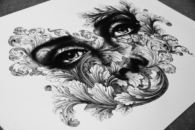 Illustration Inspo #5  Pen art drawings, Pen art, Sketch book