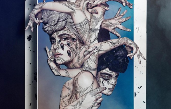 Strange Subject Portraits Collages