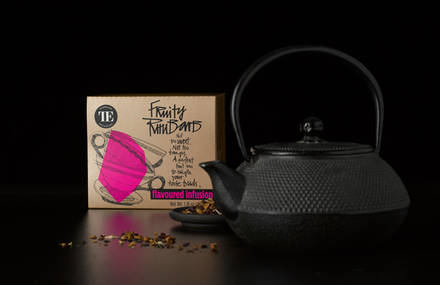 Teahouse Exclusives Everyday Line: Handmade typography for handpicked teas