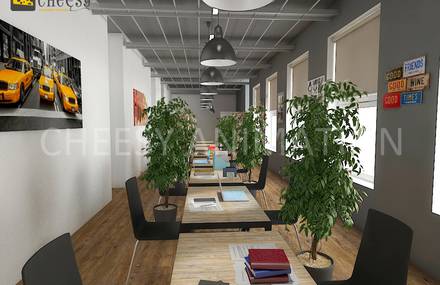 3D Office Interior Design