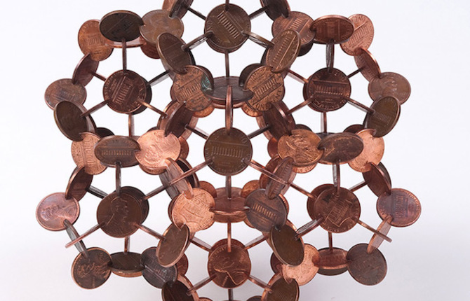 Sculptures in Coins by Robert Wechsler