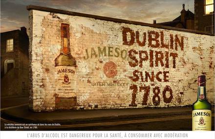 Jameson affiche ses racines dublinoises dans une nouvelle campagne de publicité