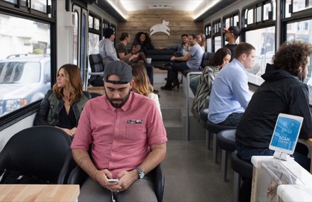 A Bus With Wifi in San Francisco