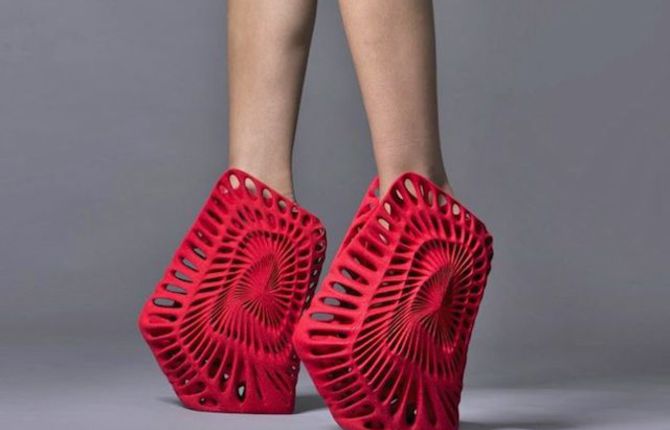 Reinventing Shoes with 3D Print and Architecture