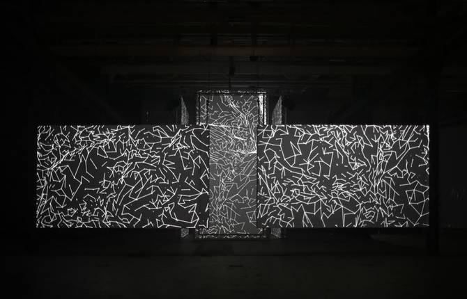 Audiovisual Installation by Joanie Lemercier