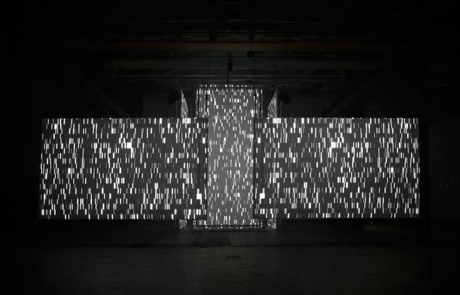 Audiovisual Installation by Joanie Lemercier
