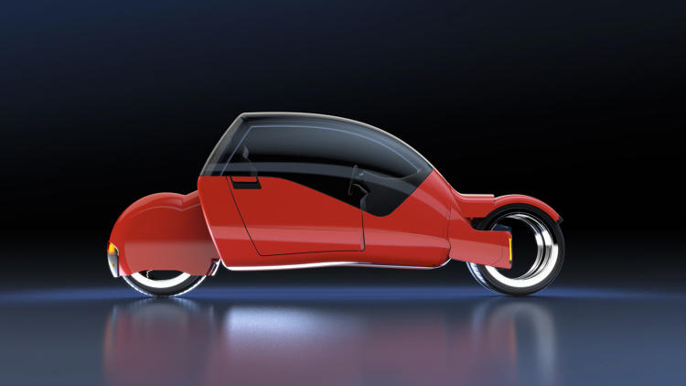 Concept Car Splits Into Two Motorcycles_13