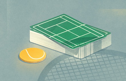 Conceptual Illustrations for Tennis magazine