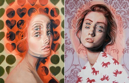 Double Vision Surreal Portraits