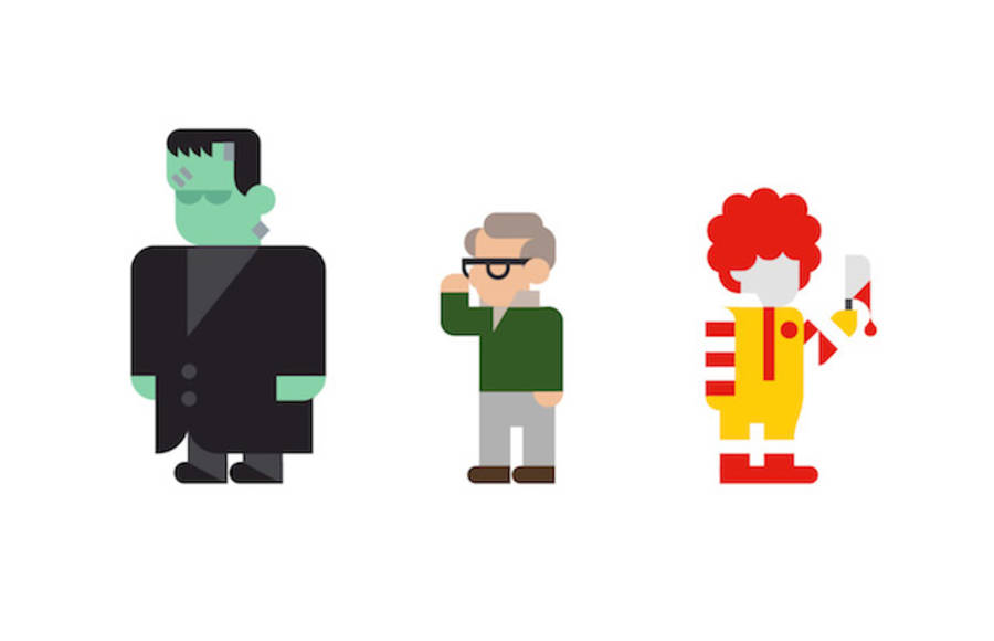 Little Illustrations of Pop Culture Characters