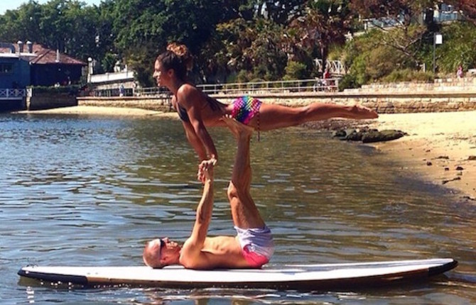 Gravity Defying Yoga Poses In Photos