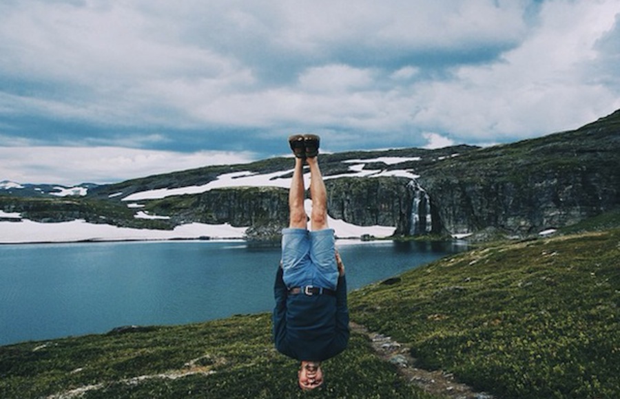 Hands Free Headstands In Beautiful Places