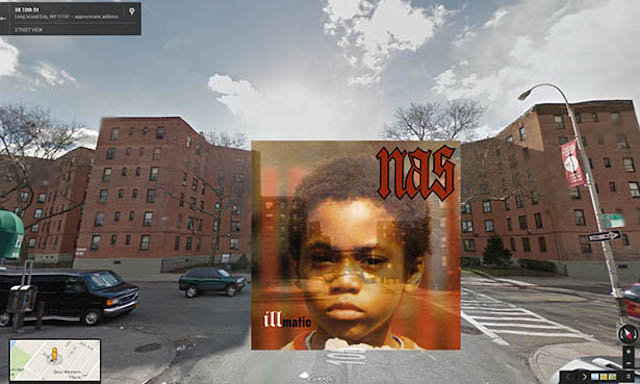 Hip Hop Albums in Google Street View-0