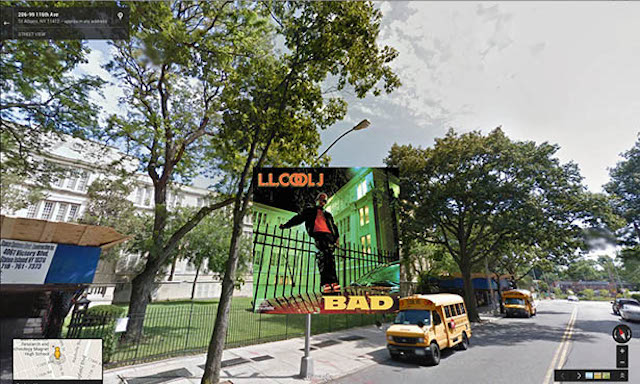 Hip Hop Albums in Google Street View-00