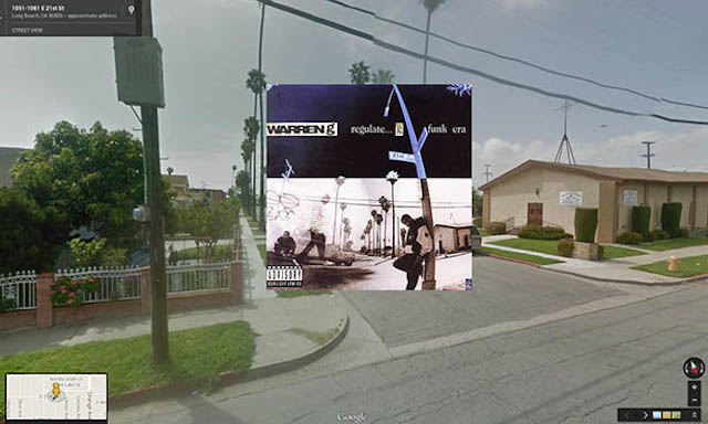 Hip Hop Albums in Google Street View-10