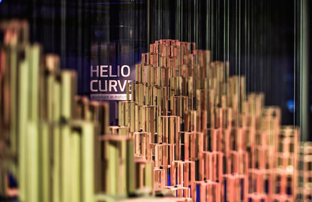 Helio Curve Kinetic Installation
