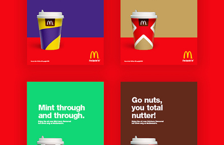 McDonalds Chocolate Drinks New Design