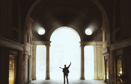 People in Landscapes by Simone Bramante