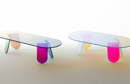 Prismatic Transparent Furniture