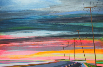 Rural Roadways Paintings