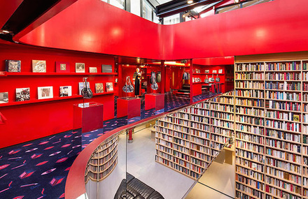 50 000 Books at the Sonia Rykiel Store in Paris
