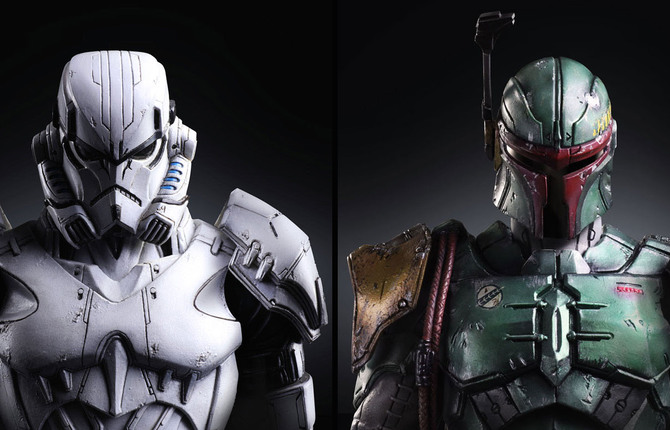 Star Wars Play Arts Variant Figures