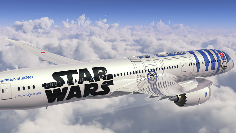 Star Wars R2D2 Airplane_2