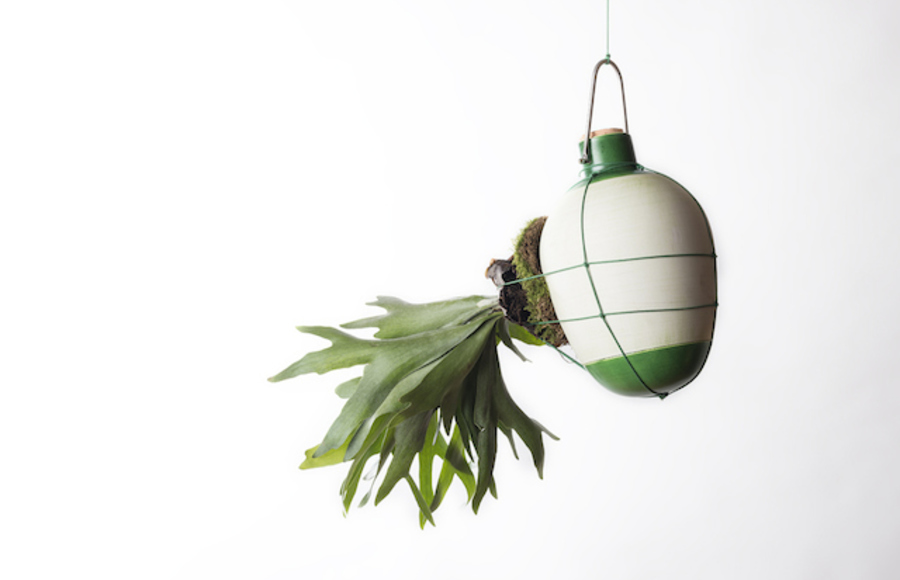 Suspended Ceramic Vases