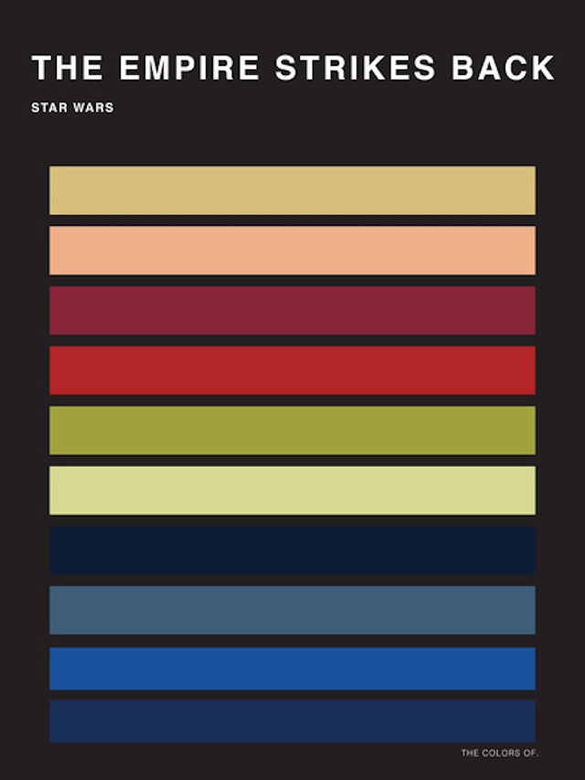The Colors of Star Wars  Palettes 3