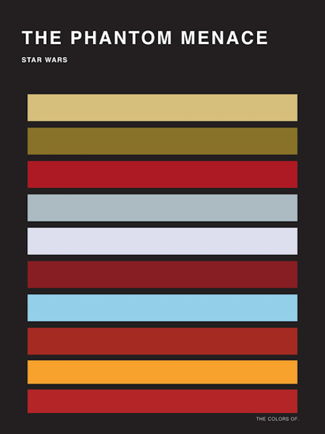 The Colors of Star Wars  Palettes 5