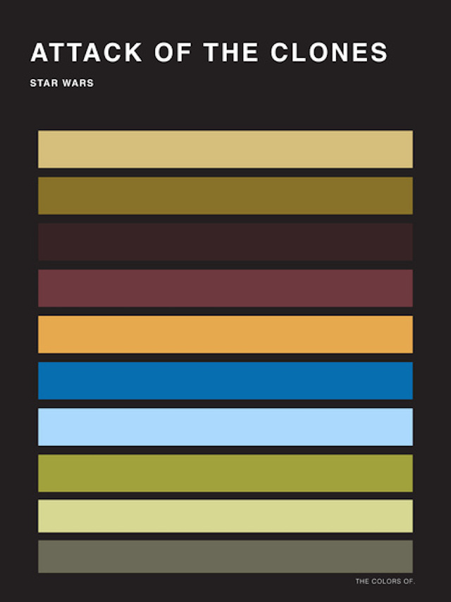 The Colors of Star Wars  Palettes 6