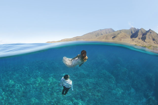 The Underwater Wedding Portraits_12