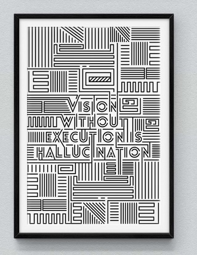 Typographic Game Prints14