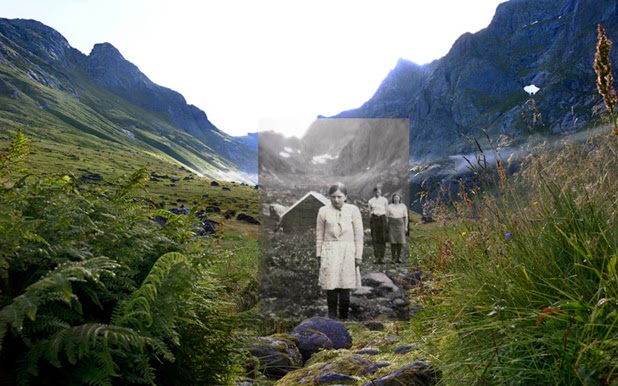Vintage Photography Replaced in Contemporary Landscapes_1