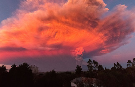 Impressive Volcano Eruption in Chile