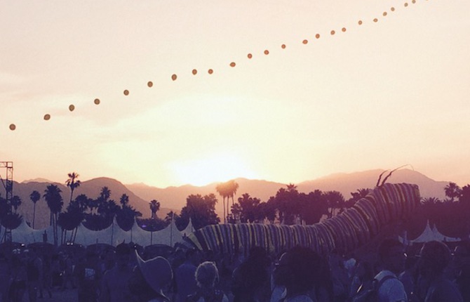 Pale Colors in Coachella