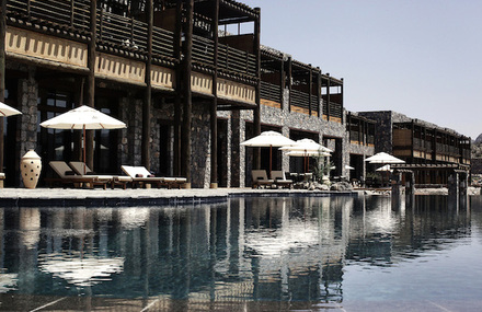 Alila Jabal Akhdar Hotel in the Emirates