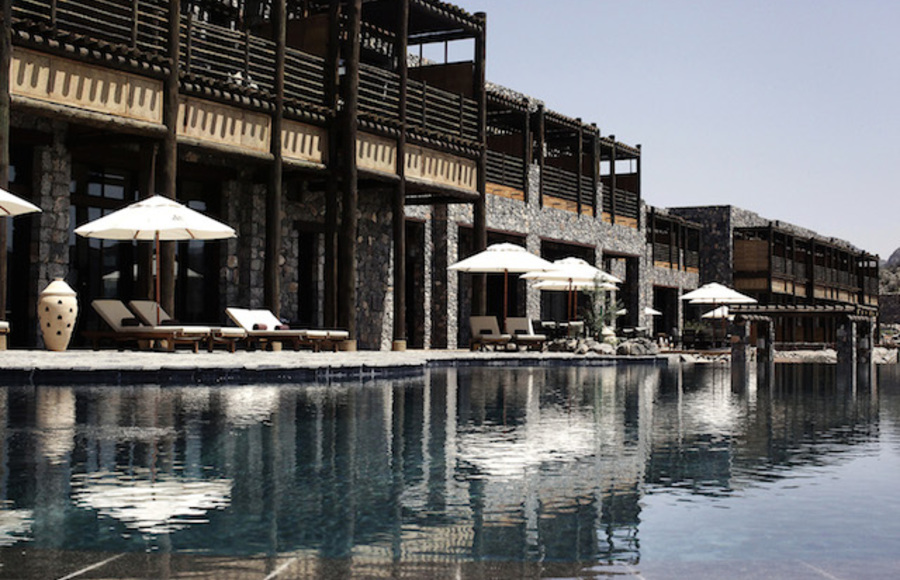 Alila Jabal Akhdar Hotel in the Emirates
